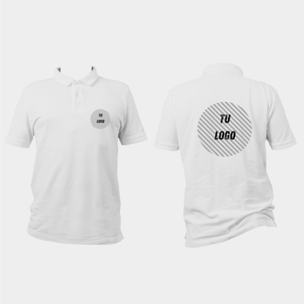 Chombas de Algodón Personalizadas (talle S al 3XL)