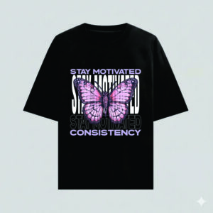 REMERA STAY MOTIVATED (OVERSIZE)