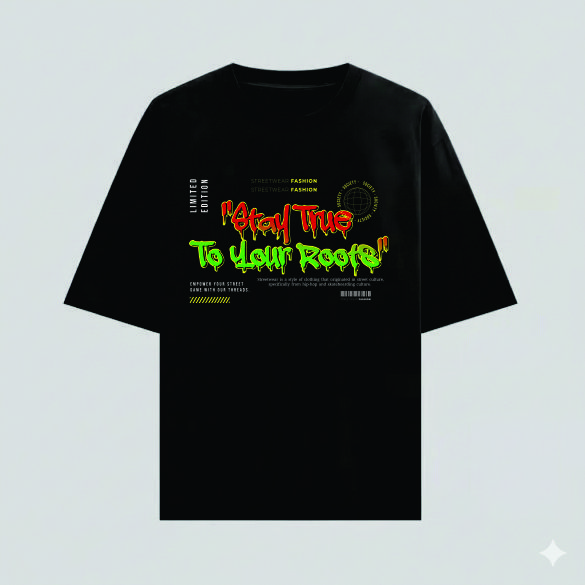REMERA YOUR ROOTS (OVERSIZE)