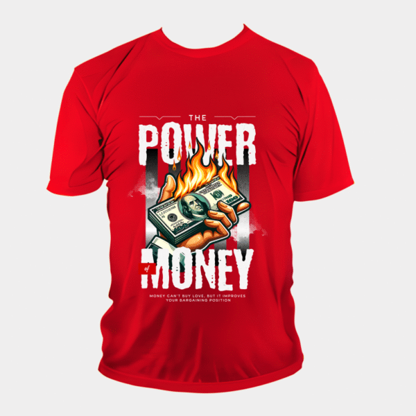 REMERA THE POWER OF MONEY