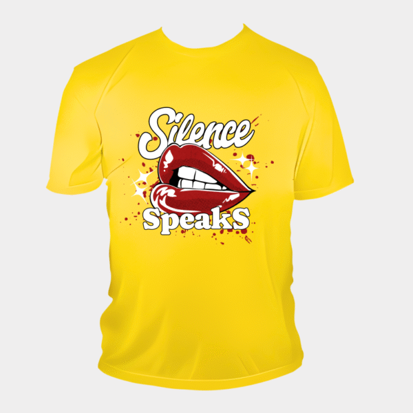 REMERA SILENCE SPEAKS