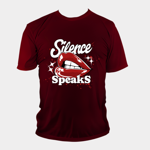 REMERA SILENCE SPEAKS