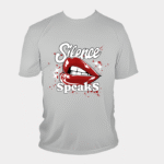 REMERA SILENCE SPEAKS