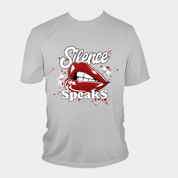 REMERA SILENCE SPEAKS