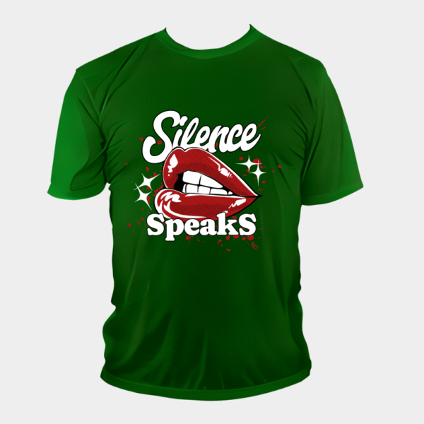 REMERA SILENCE SPEAKS