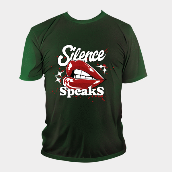 REMERA SILENCE SPEAKS