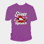 REMERA SILENCE SPEAKS