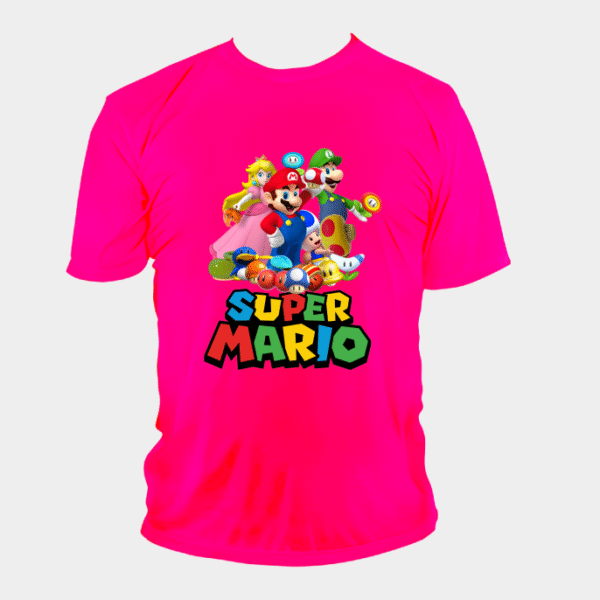 REMERA SUPER MARIO