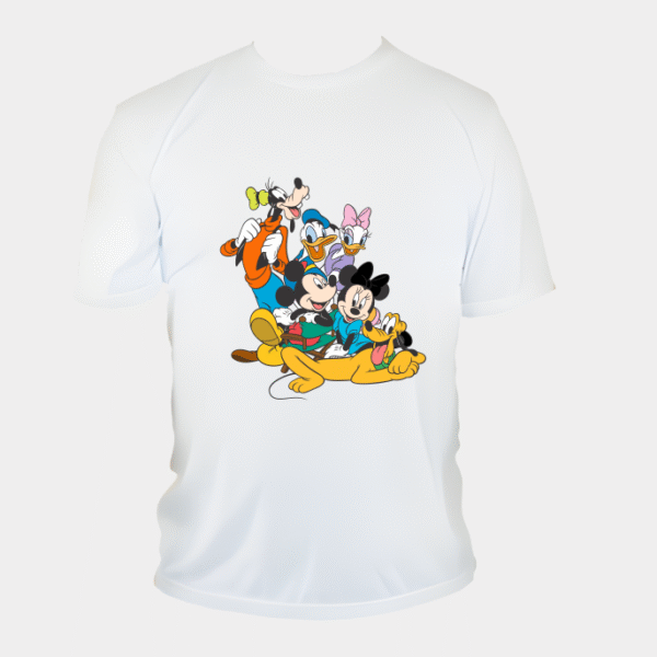 REMERA MICKEY Y SUS AMIGOS
