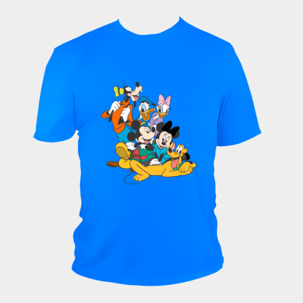 REMERA MICKEY Y SUS AMIGOS