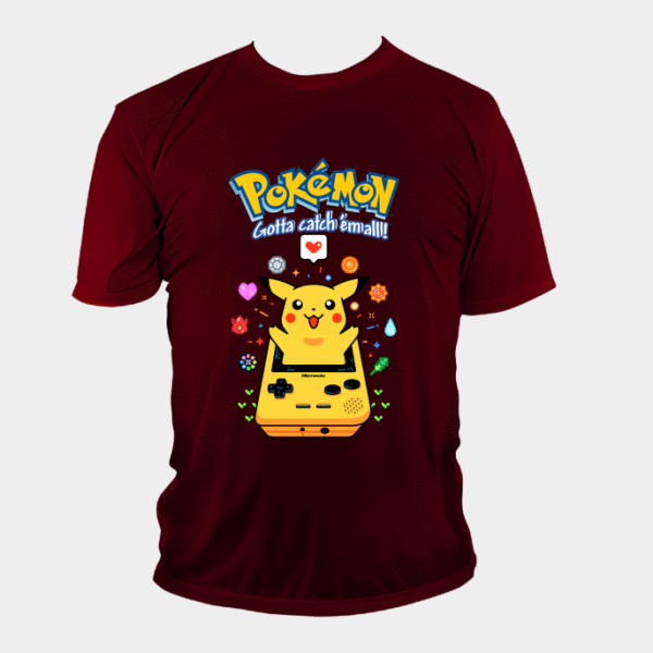REMERA POKEMON PIKACHU