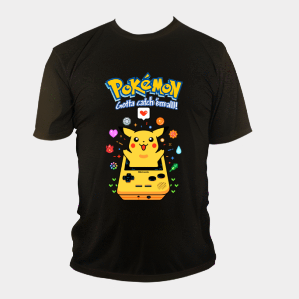REMERA POKEMON PIKACHU