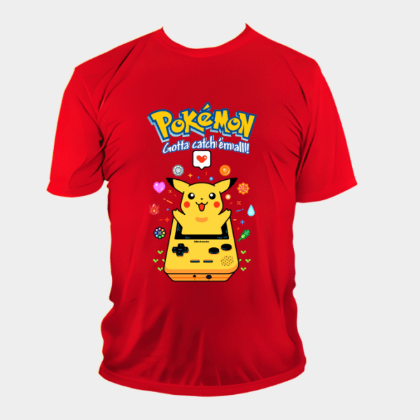 REMERA POKEMON PIKACHU