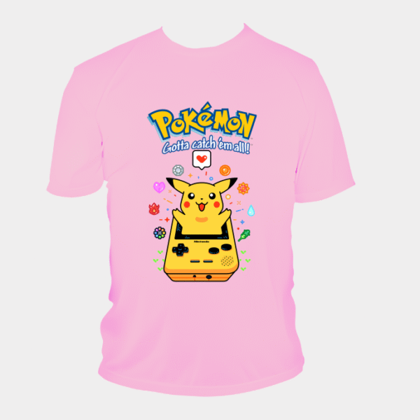 REMERA POKEMON PIKACHU