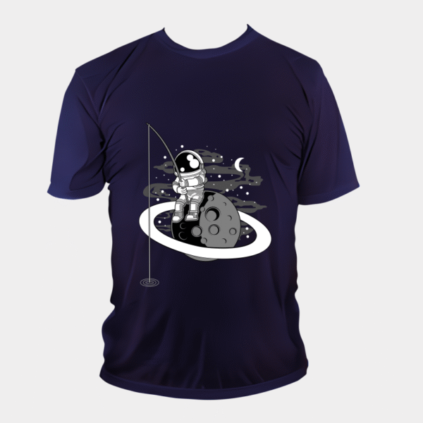 REMERA ASTRONAUTA PESCANDO