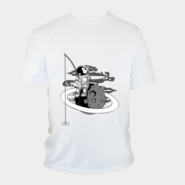 REMERA ASTRONAUTA PESCANDO