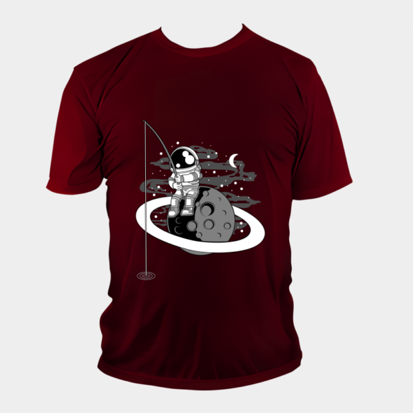 REMERA ASTRONAUTA PESCANDO
