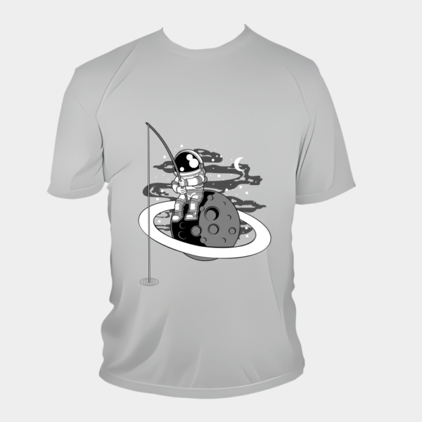 REMERA ASTRONAUTA PESCANDO