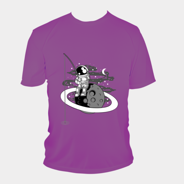 REMERA ASTRONAUTA PESCANDO