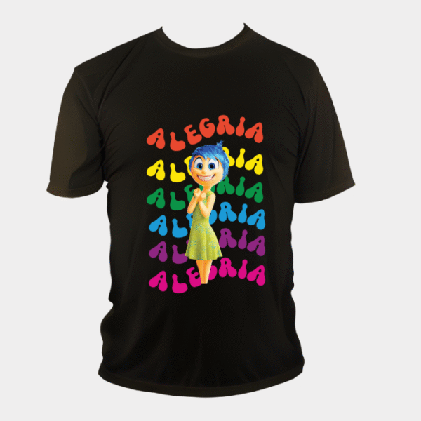 REMERA INTENSAMENTE "ALEGRIA"