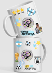 Tazas de Cerámica MUNDIAL! con plancha DTF UV
