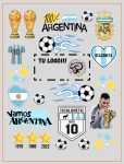 Tazas de Cerámica MUNDIAL! con plancha DTF UV