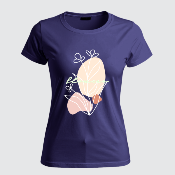 REMERA FLOWERS 1 (Dama)