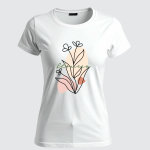 REMERA FLOWERS 1 (Dama)