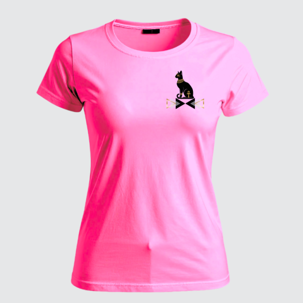 REMERA GATO EGIPCIO (Dama)