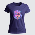 REMERA LOVE YOUR SELF (Dama)
