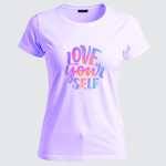 REMERA LOVE YOUR SELF (Dama)