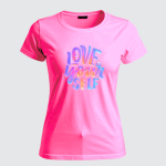 REMERA LOVE YOUR SELF (Dama)