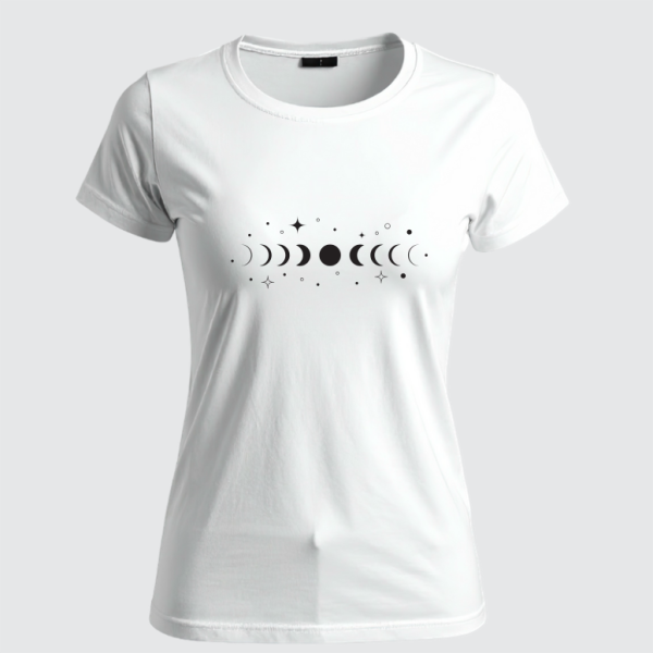 REMERA FASES LUNARES (Dama)