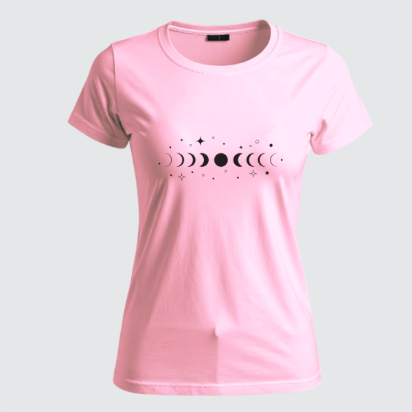 REMERA FASES LUNARES (Dama)
