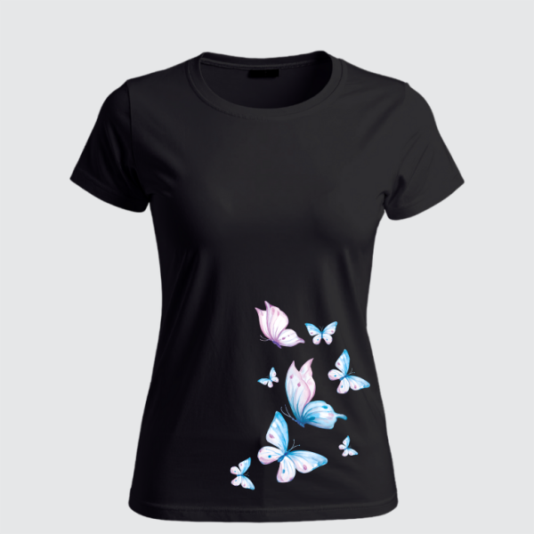 REMERA MARIPOSAS (Dama)