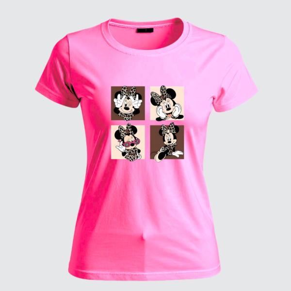 REMERA MINIE ANIMAL PRINT (Dama)