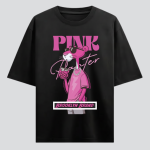 REMERA PINK PANTER (OVERSIZE)