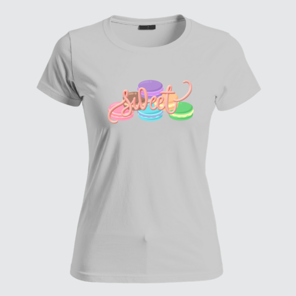 REMERA SWEET MACARONS (Dama)