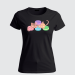 REMERA SWEET MACARONS (Dama)