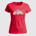REMERA SWEET MACARONS (Dama)