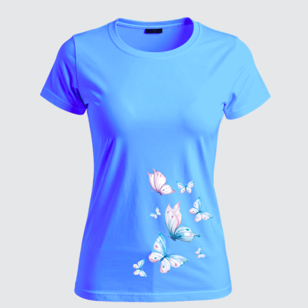REMERA MARIPOSAS (Dama)