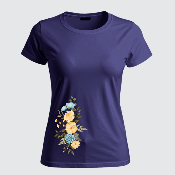 REMERA FLOWERS 3 (Dama)