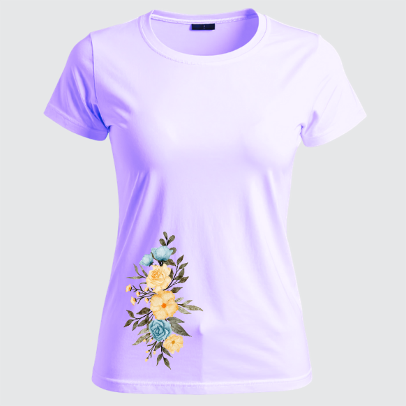 REMERA FLOWERS 3 (Dama)