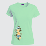 REMERA FLOWERS 3 (Dama)