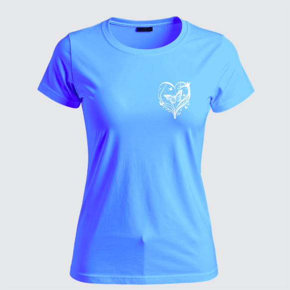 REMERA HEART FLY (Dama)