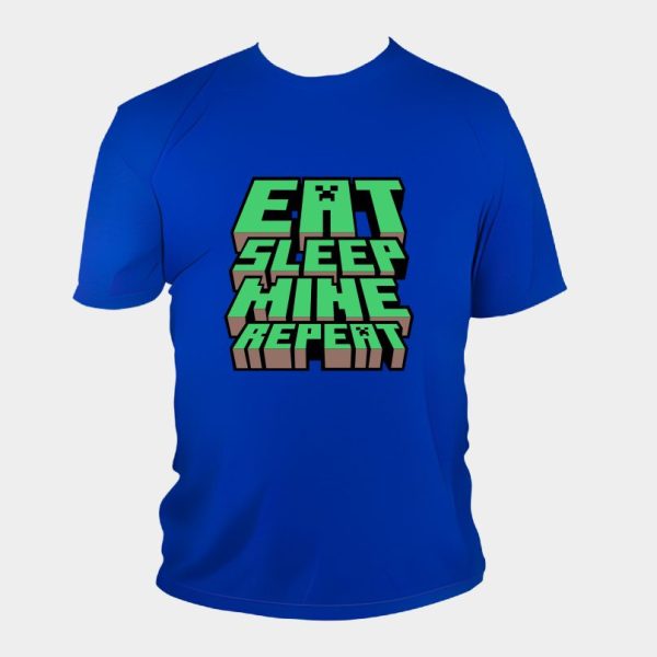 REMERA REPEAT MINECRAFT