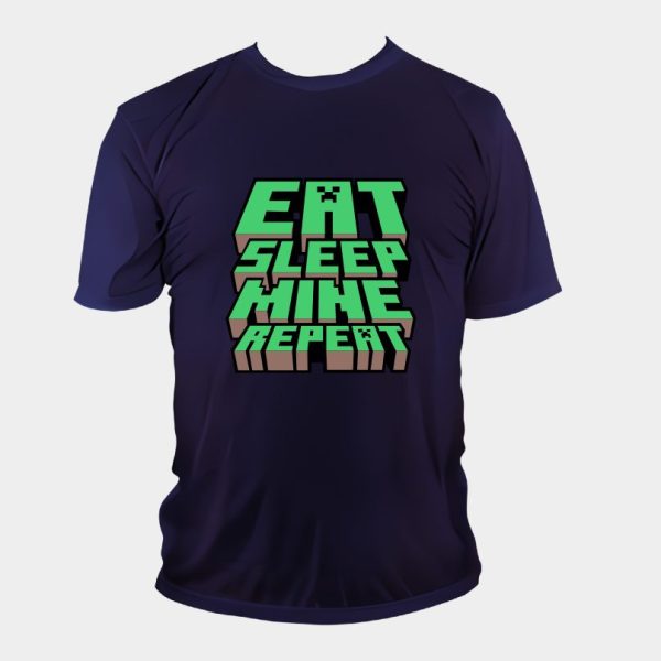 REMERA REPEAT MINECRAFT
