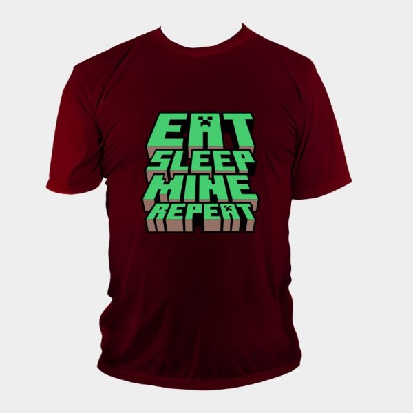 REMERA REPEAT MINECRAFT