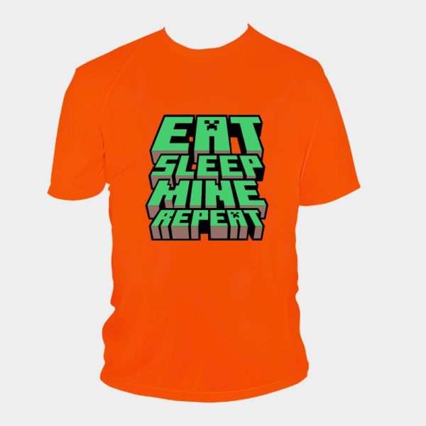 REMERA REPEAT MINECRAFT
