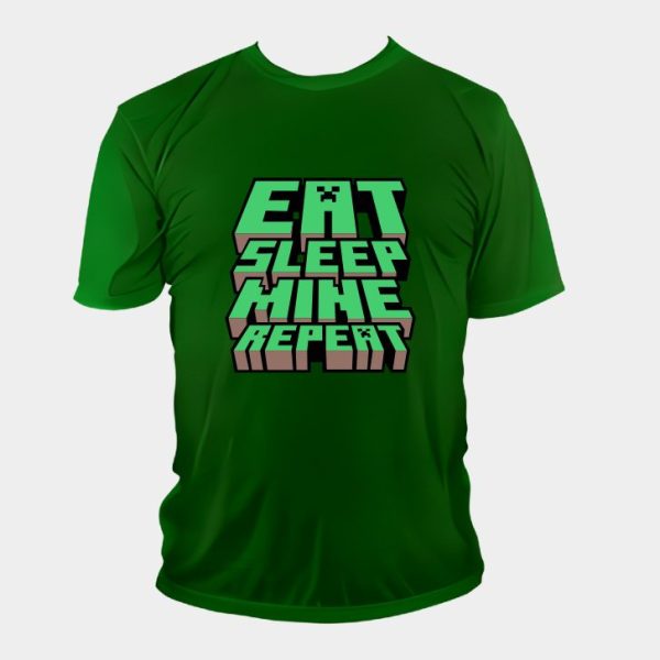 REMERA REPEAT MINECRAFT